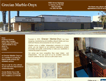 Tablet Screenshot of grecianmarblebathroom.com